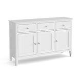 Chester White Large Sideboard by Roseland Furniture