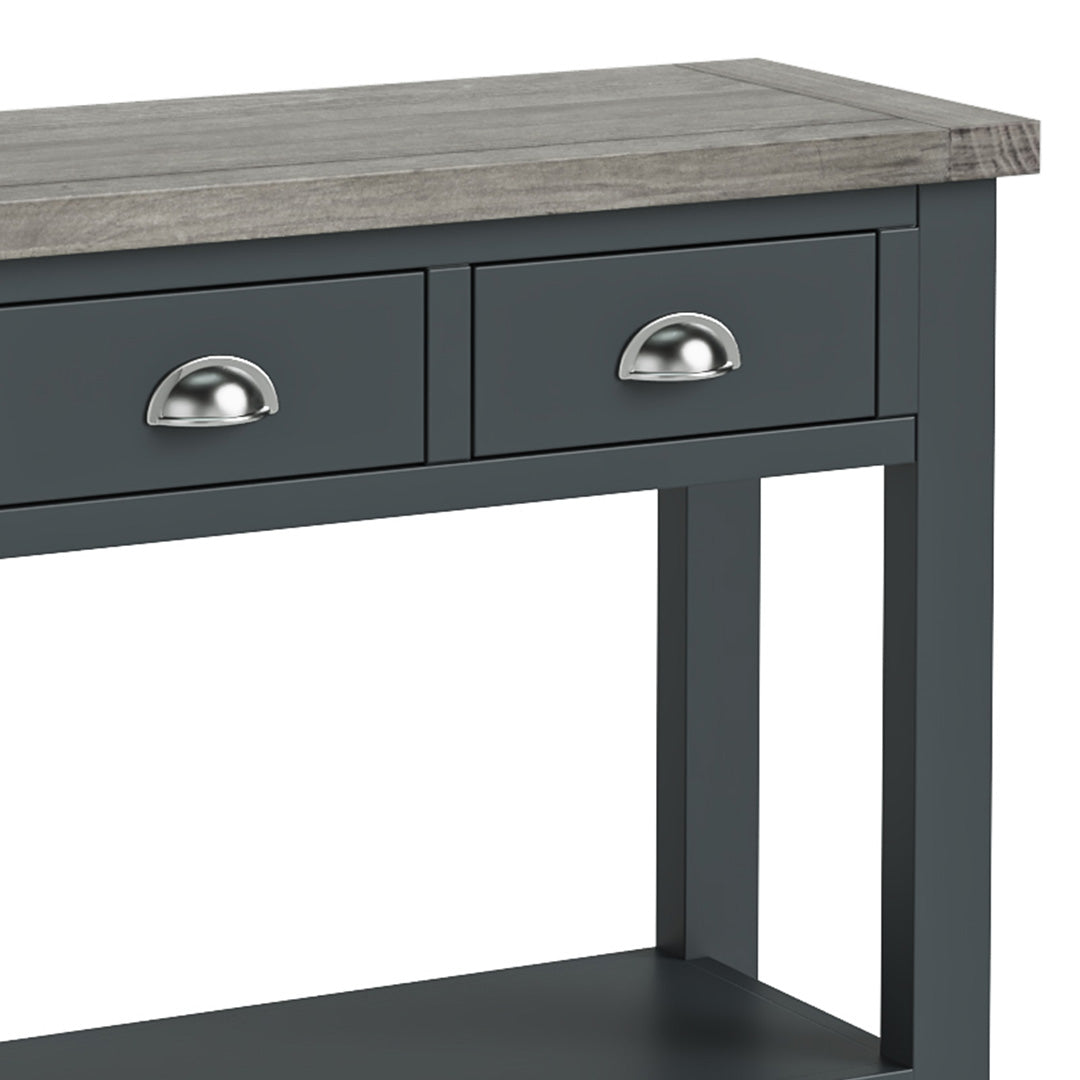 Dark gray shop sofa table