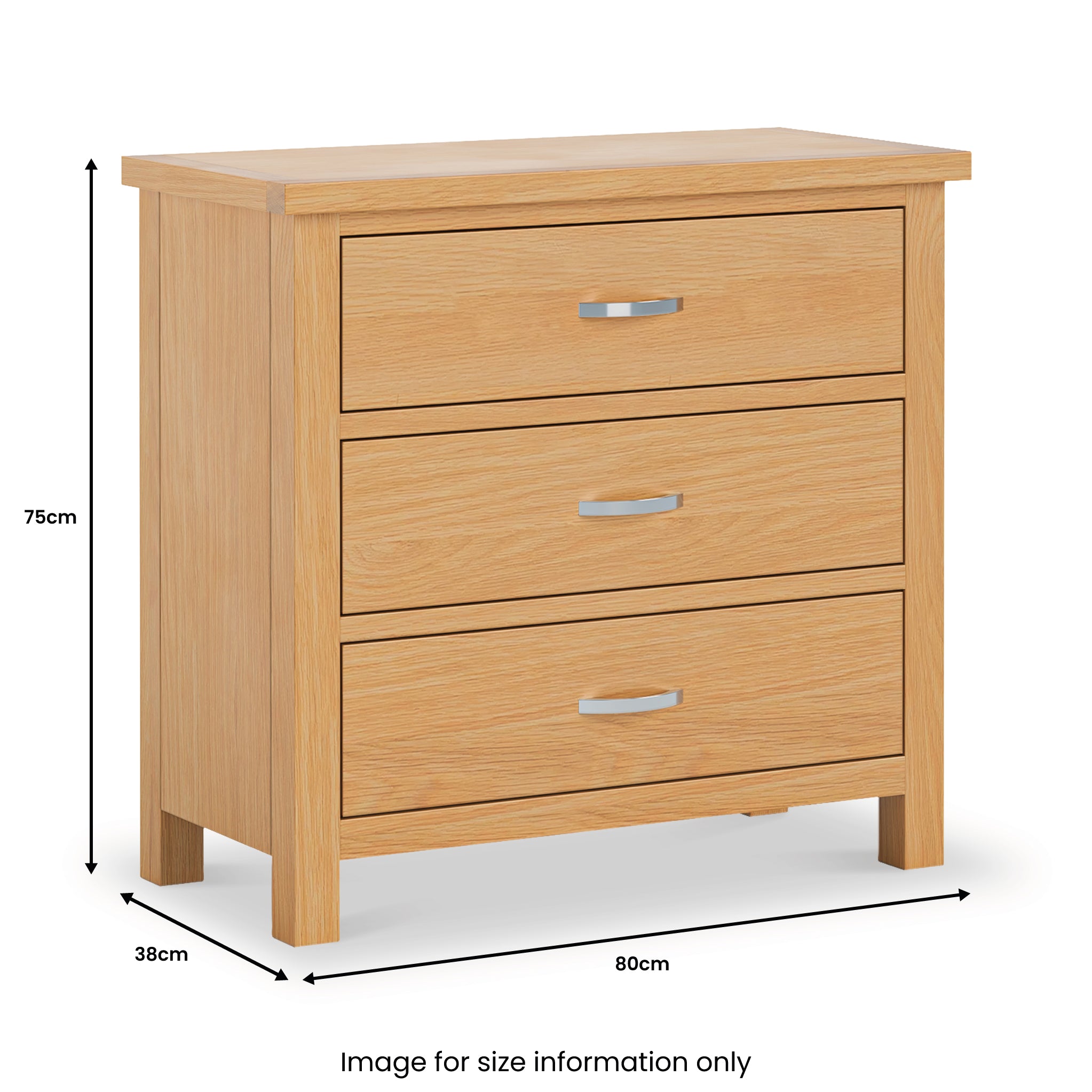 Cheap 3 drawer deals chest