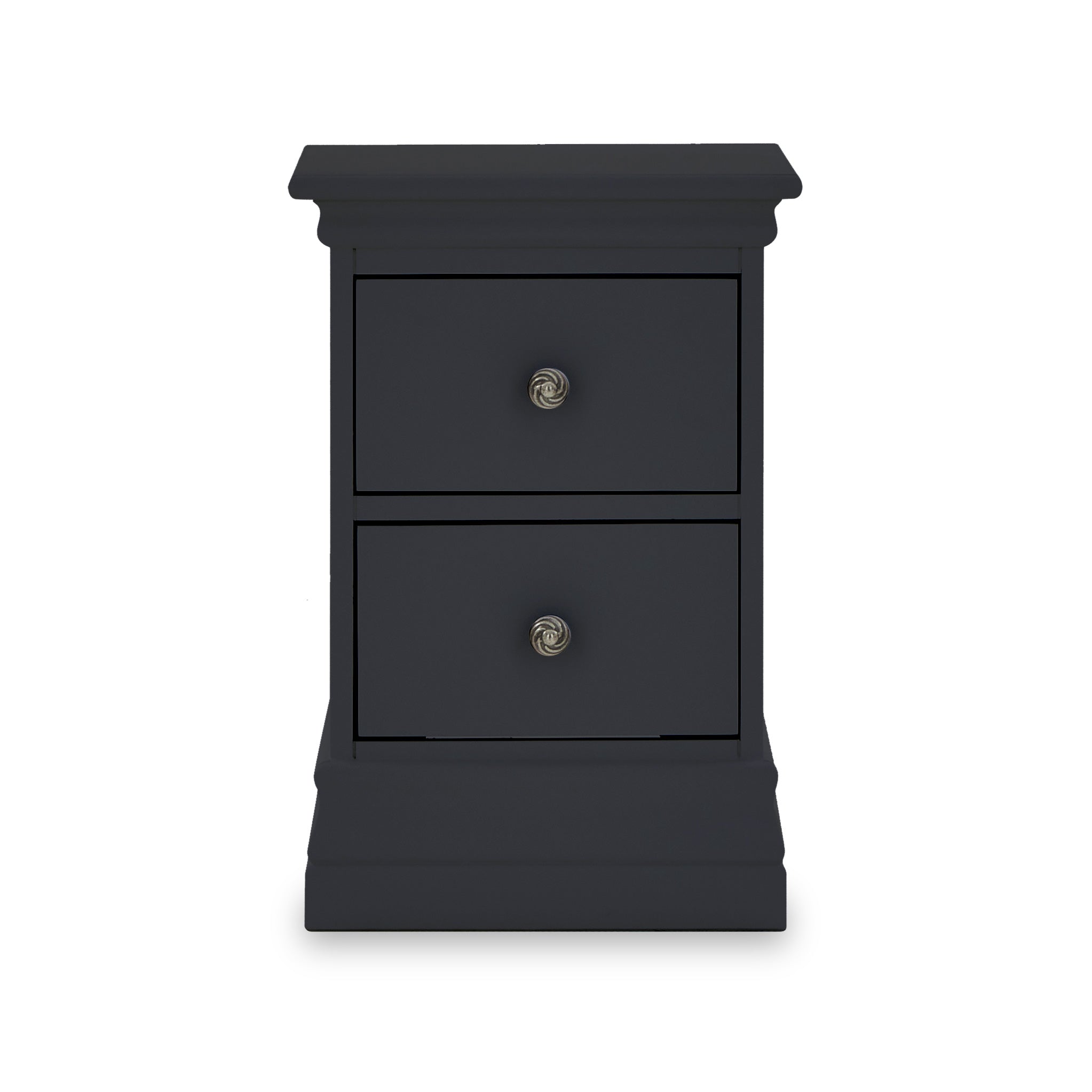 Paris matt 2 drawer bedside deals chest