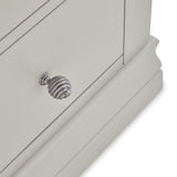 Porter Grey 2 Drawer Bedside Table 