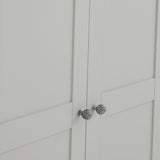 Porter Grey Full Hanging Double Wardrobe