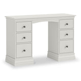 Porter Grey 6 Drawer Storage Dressing Table from Roseland Furniture