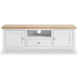 Farrow White 140cm Wide TV Unit