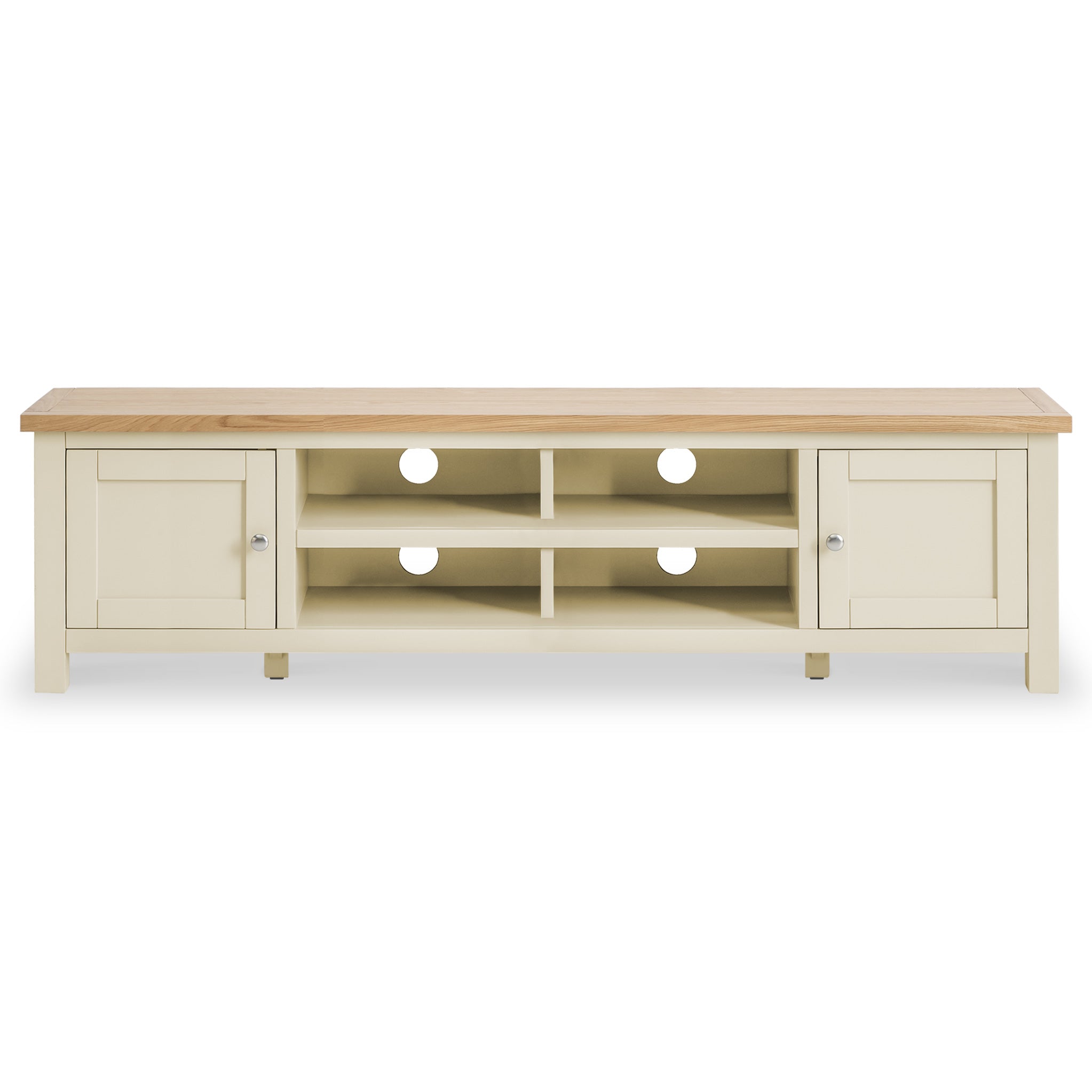 Cream on sale tv stand