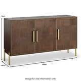 Moira Oak Large Sideboard dimensions