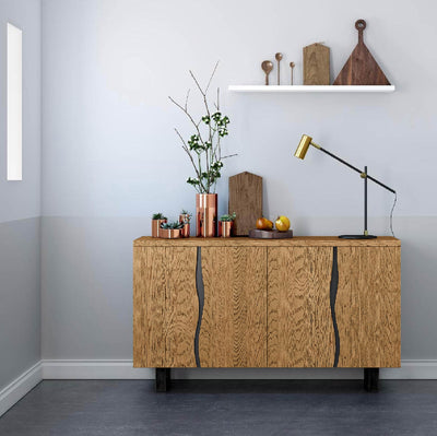 Isaac Oak Large Sideboard