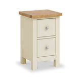 Farrow Cream Slim Bedside Table from Roseland Furniture