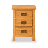 Lanner Oak Bedside Table by Roseland Furniture