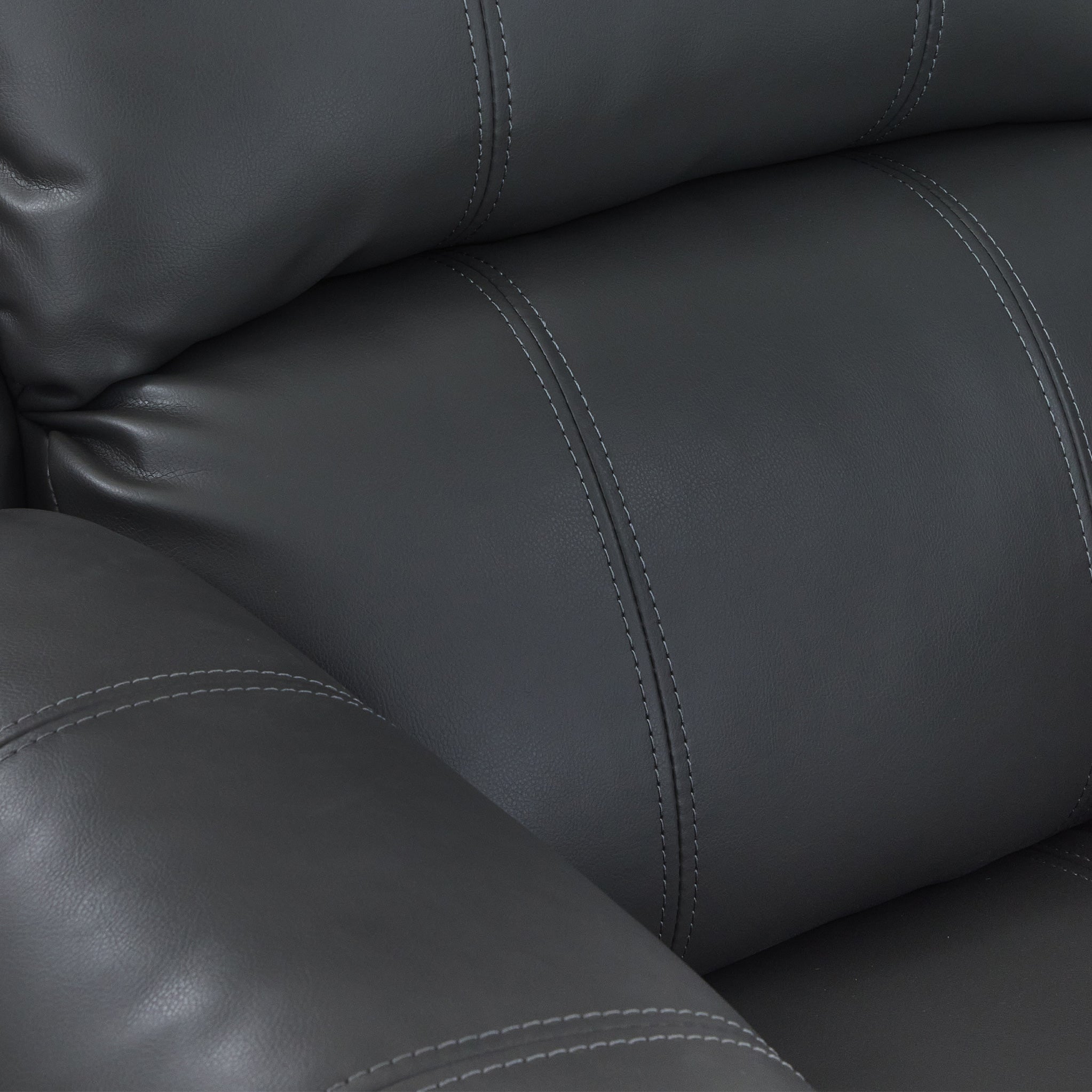 Anton bonded leather on sale reclining leather armchair