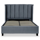 Mia Velvet 4ft6 Double Ottoman Bed Frame