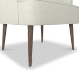 Todd Silk Accent Chair for Living Room or Bedroom