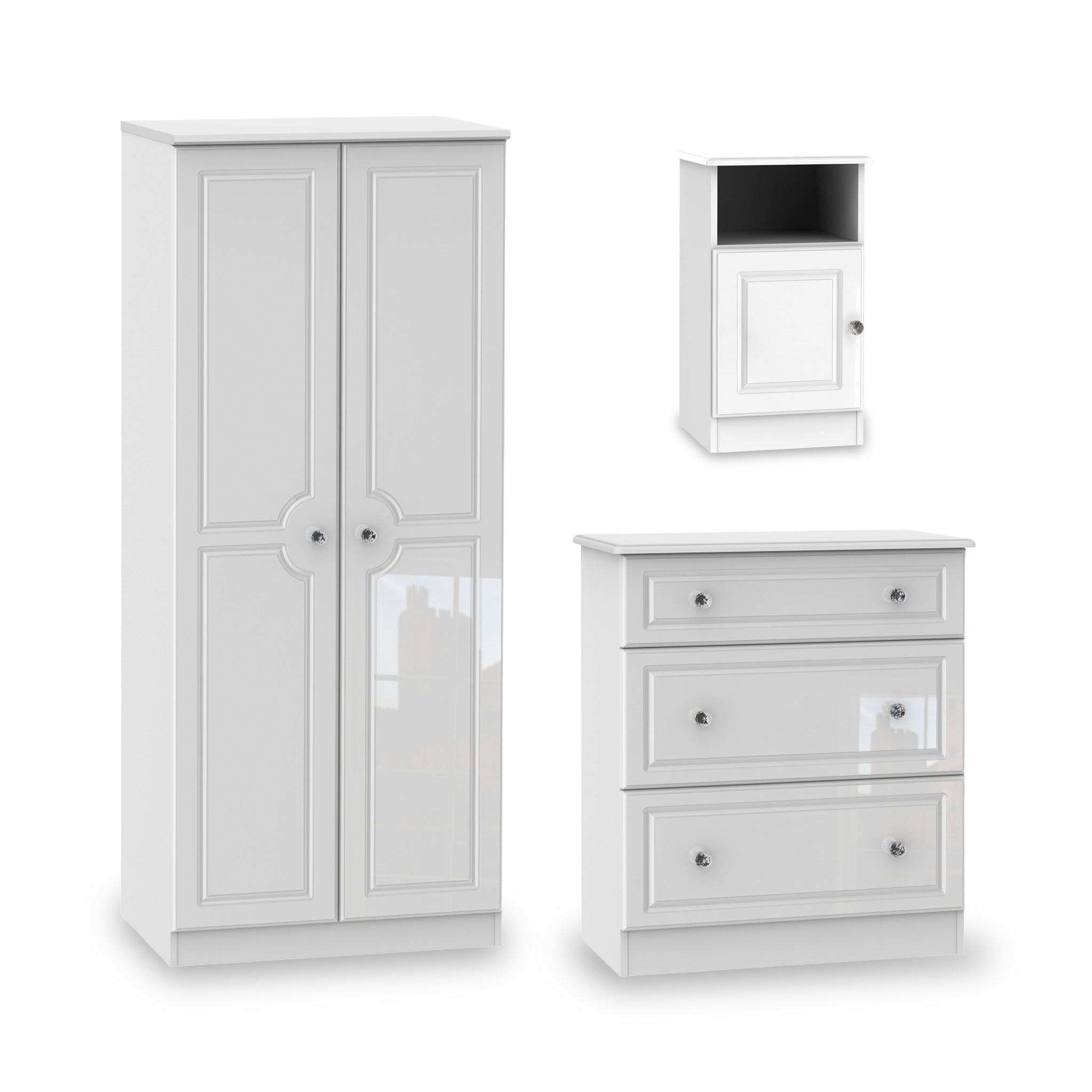 Beautiful white on sale bedroom sets