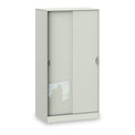 Beckett Cream Gloss Sliding Wardrobe from Roseland