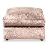 Tamara Mink Crushed Velvet Footrest