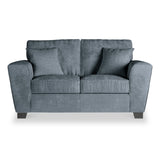 Chester Navy Hopsack 2 Seater couch