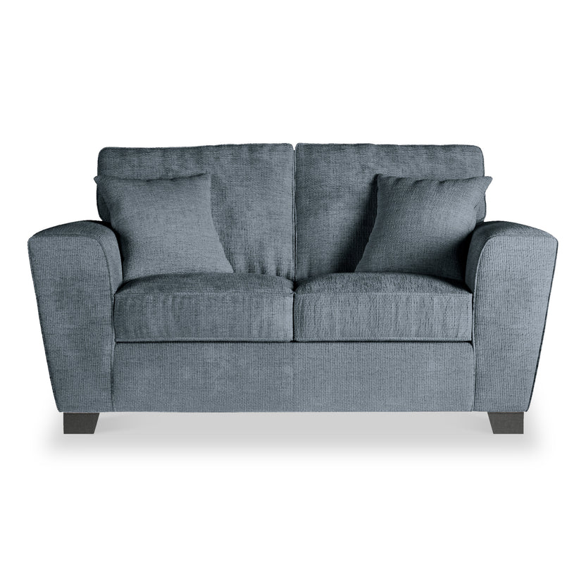 Chester 2 Seater Sofa | Traditional Hopsack Fabric Couch | Roseland