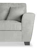 Chester Silver Hopsack 2 Seater Sofa