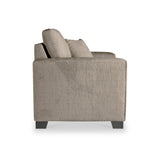 Chester Mocha Hopsack Snuggler Armchair