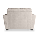 Chester Stone  Hopsack Snuggler Armchair