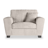 Chester Stone  Hopsack Snuggler Armchair