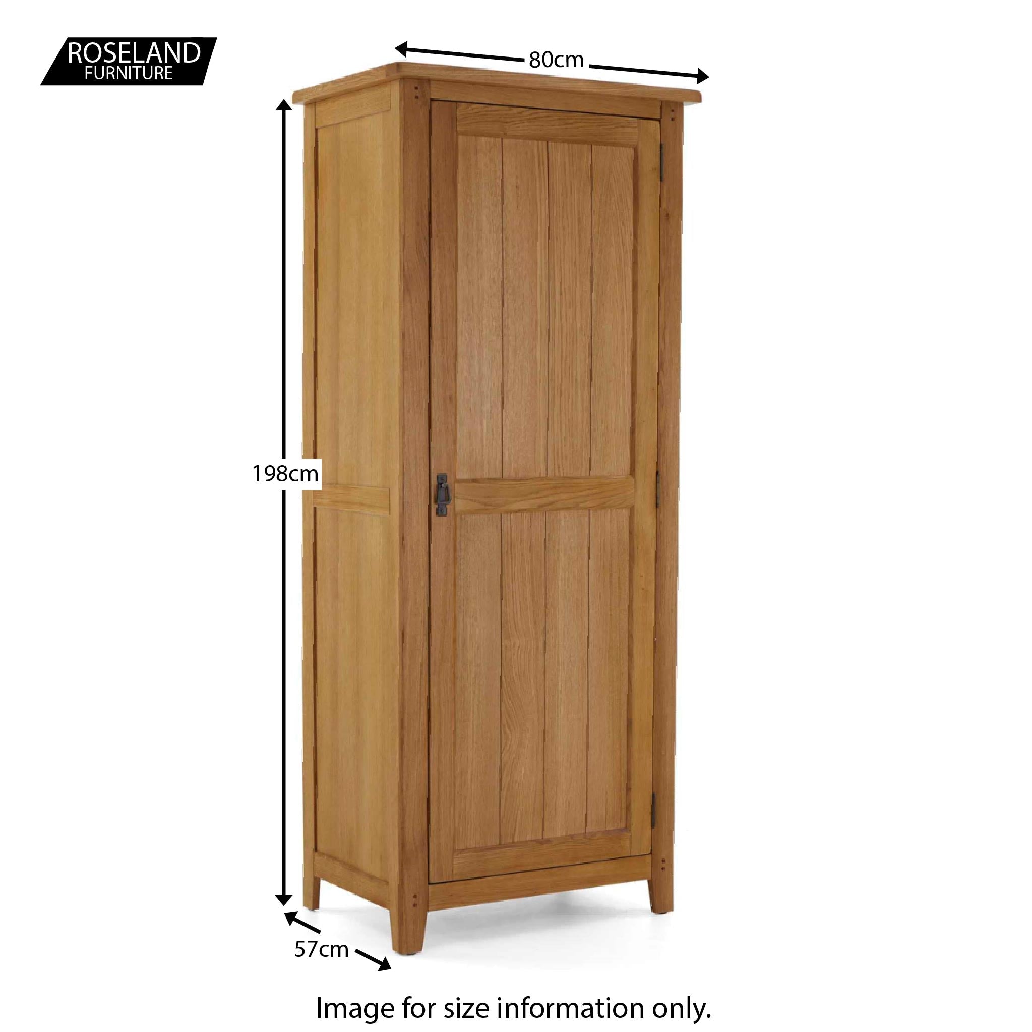 Large single store wardrobe