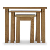 Broadway Oak Nested Tables