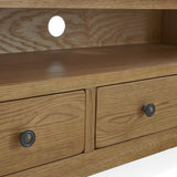 Broadway Oak 210cm TV Unit