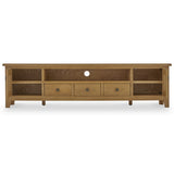 Broadway Oak 210cm Television Unit