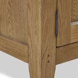 Broadway Oak Mini Sideboard with Side Drawers