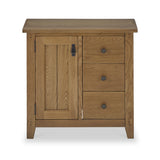 Broadway Oak Mini Sideboard with Side Drawers