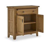 Broadway Oak Mini Sideboard with Top Drawer