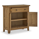 Broadway Oak Mini Sideboard Cabinet with Top Drawer