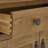 Broadway Oak Mini Sideboard Cabinet