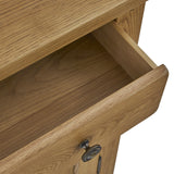 Broadway Oak Mini Sideboard Cabinet