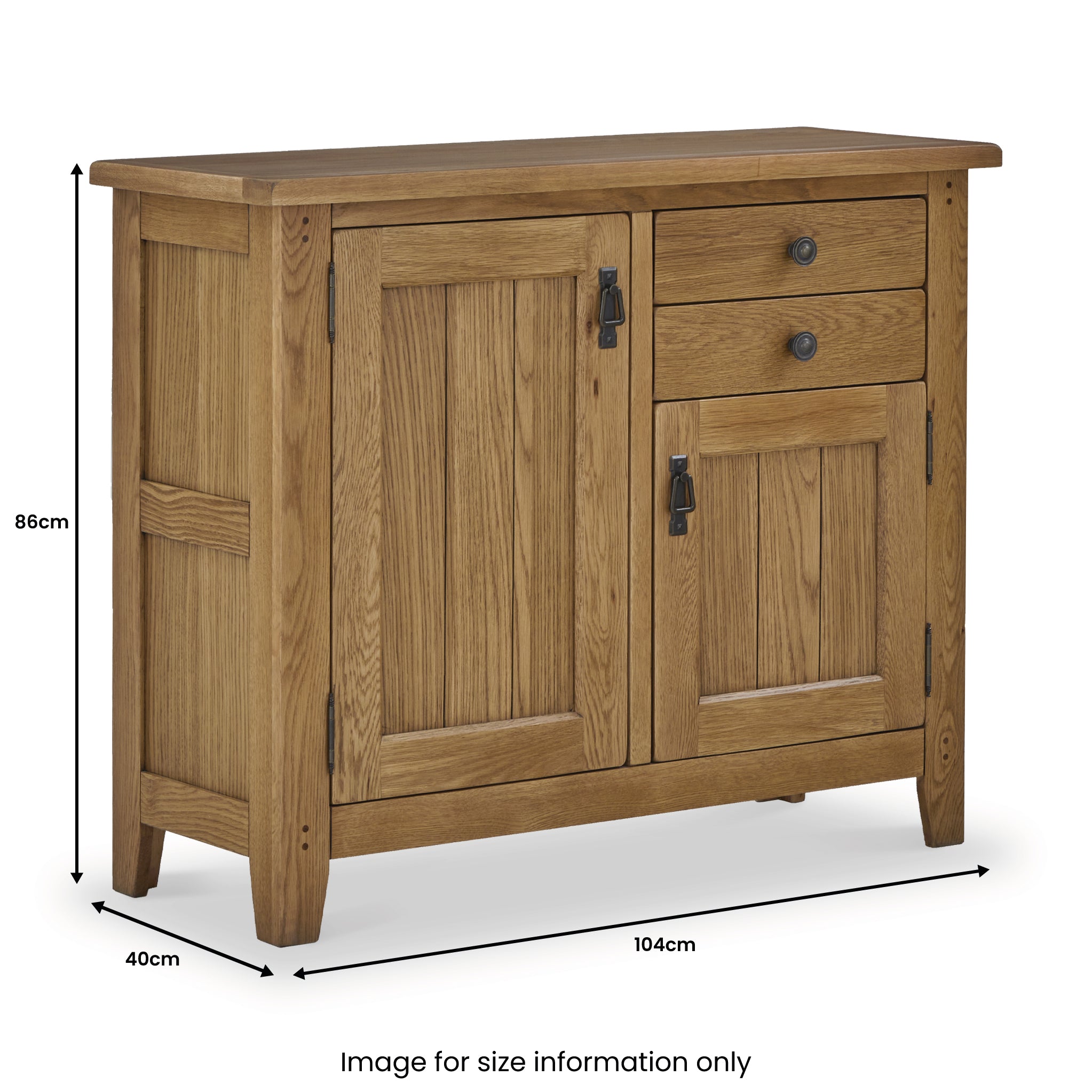 Slim store sideboard cabinet