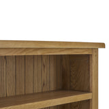 Broadway Oak Low Bookcase