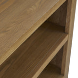 Broadway Oak Low Bookcase