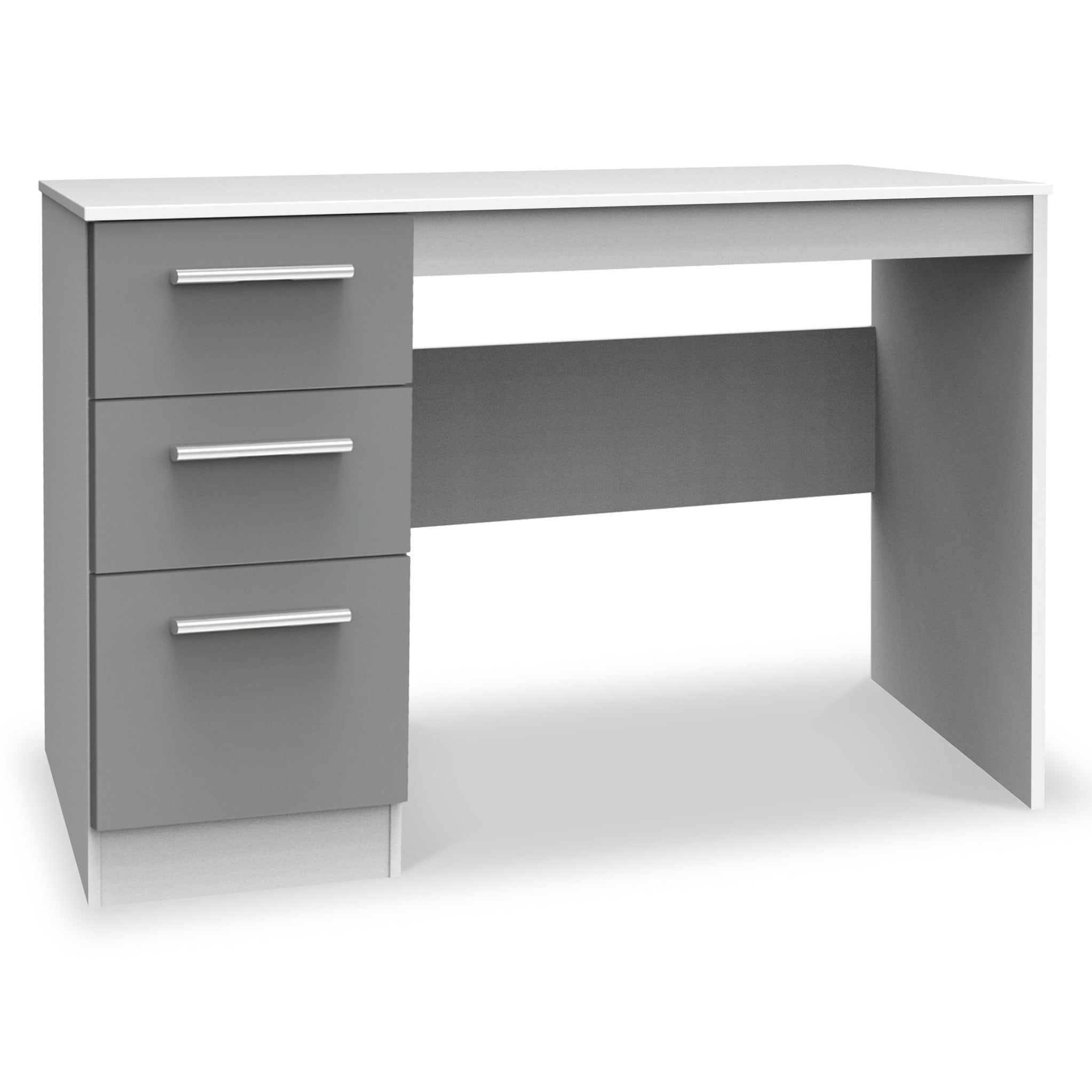 Grey storage deals desk