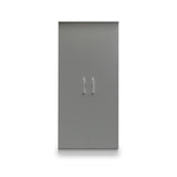 Blakely Grey and White 2 Door Wardrobe