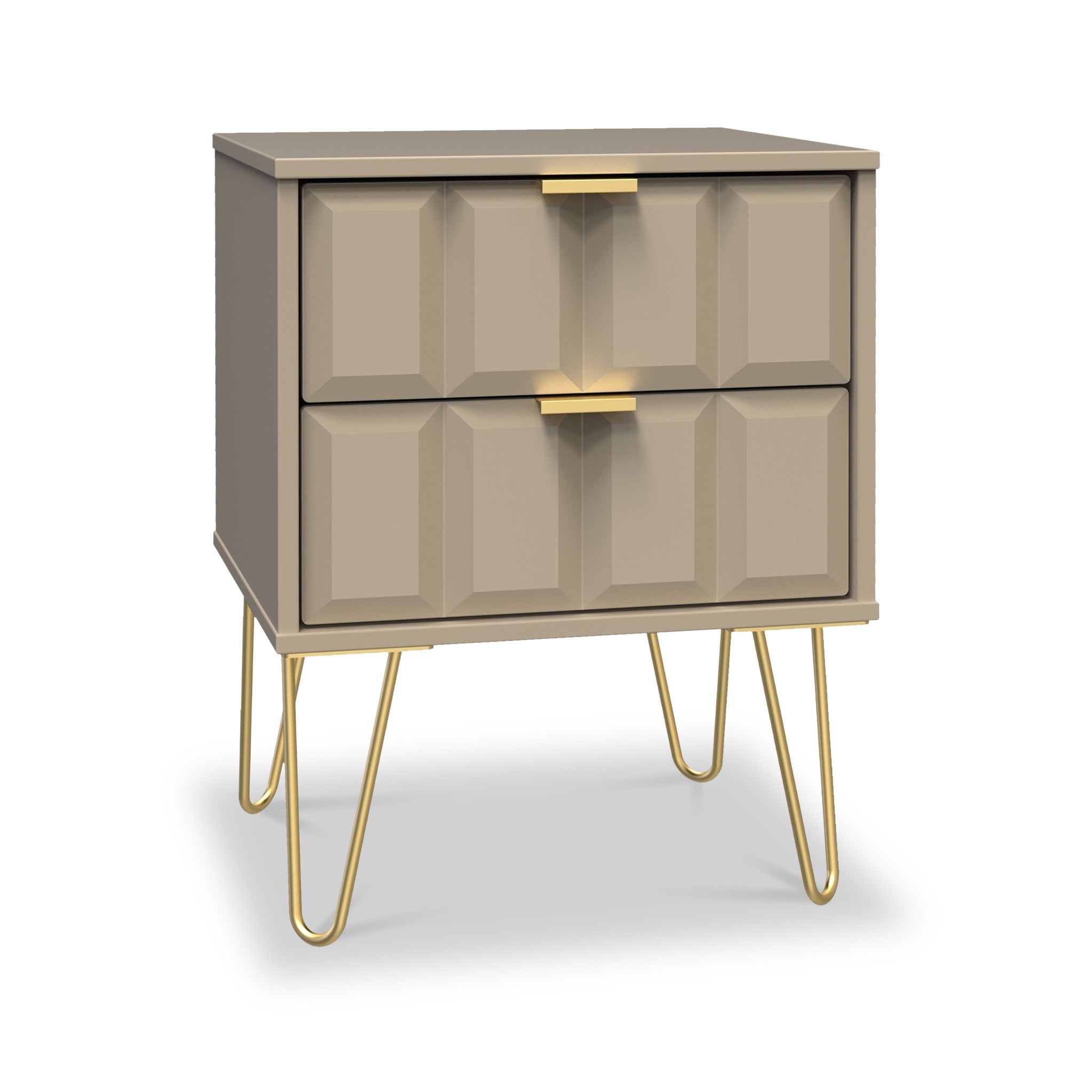 Bedside table online gold legs