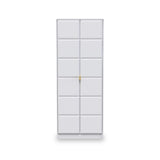 Harlow White 2 Door Panelled Wardrobe