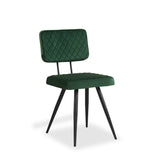 Flynn Dining Chair - Green Velvet