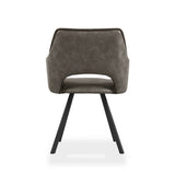 Harley Light Grey PU Dining Chair 