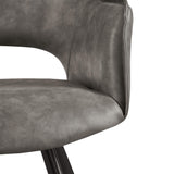 Harley Light Grey PU Dining Chair 