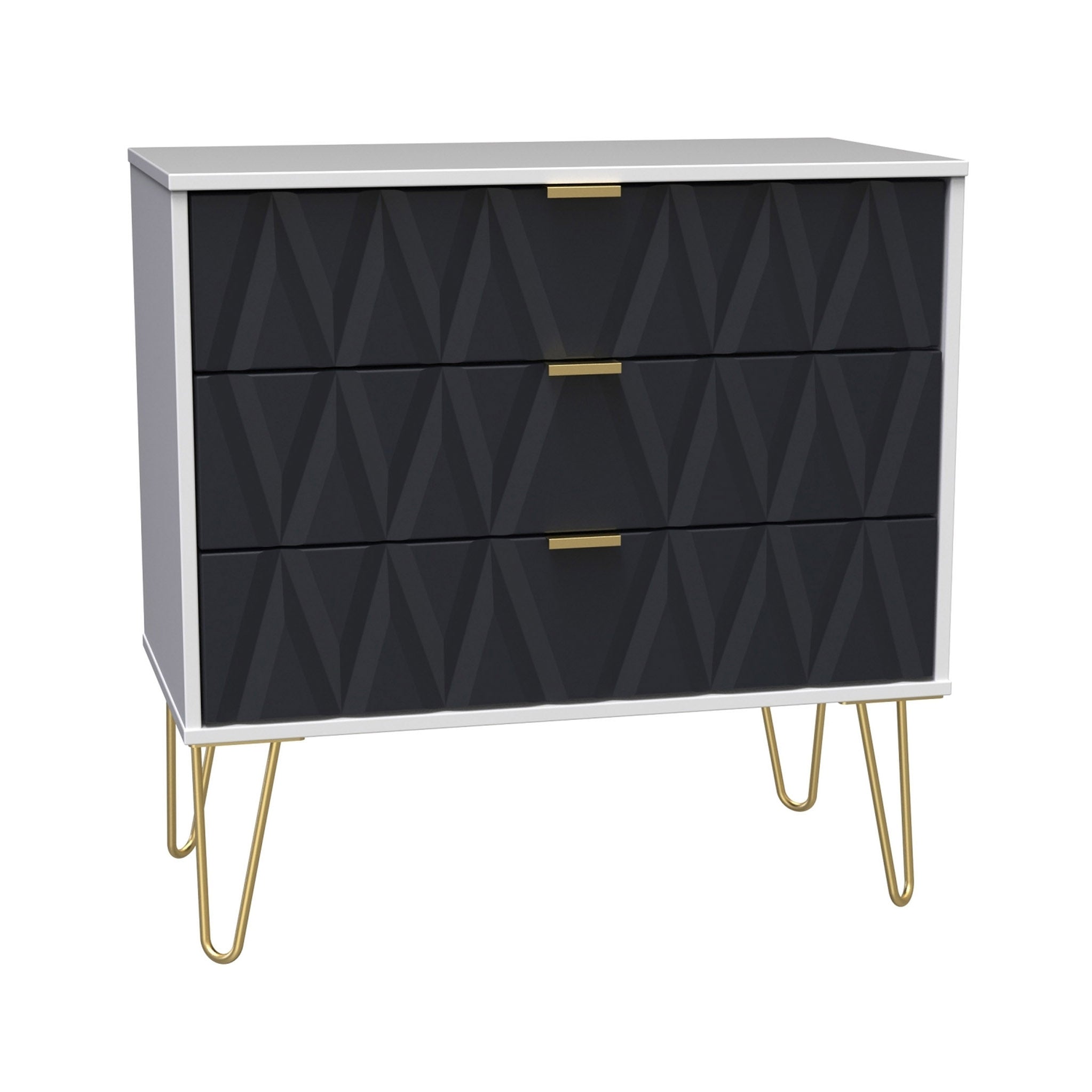 Gold and store wood dresser