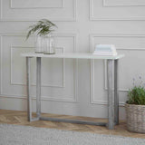 lifestyle image of the Epsom Rectangular Console Table