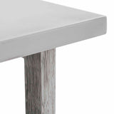 Epsom Rectangular Console Table top edge