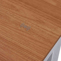 Juno White & Oak Wireless Smart Office Desk