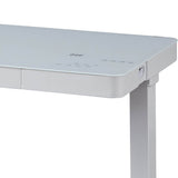 Lana White Wireless Smart Office Metal Desk